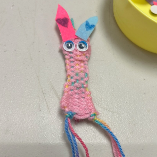 Weave and weft bookmark kids activity